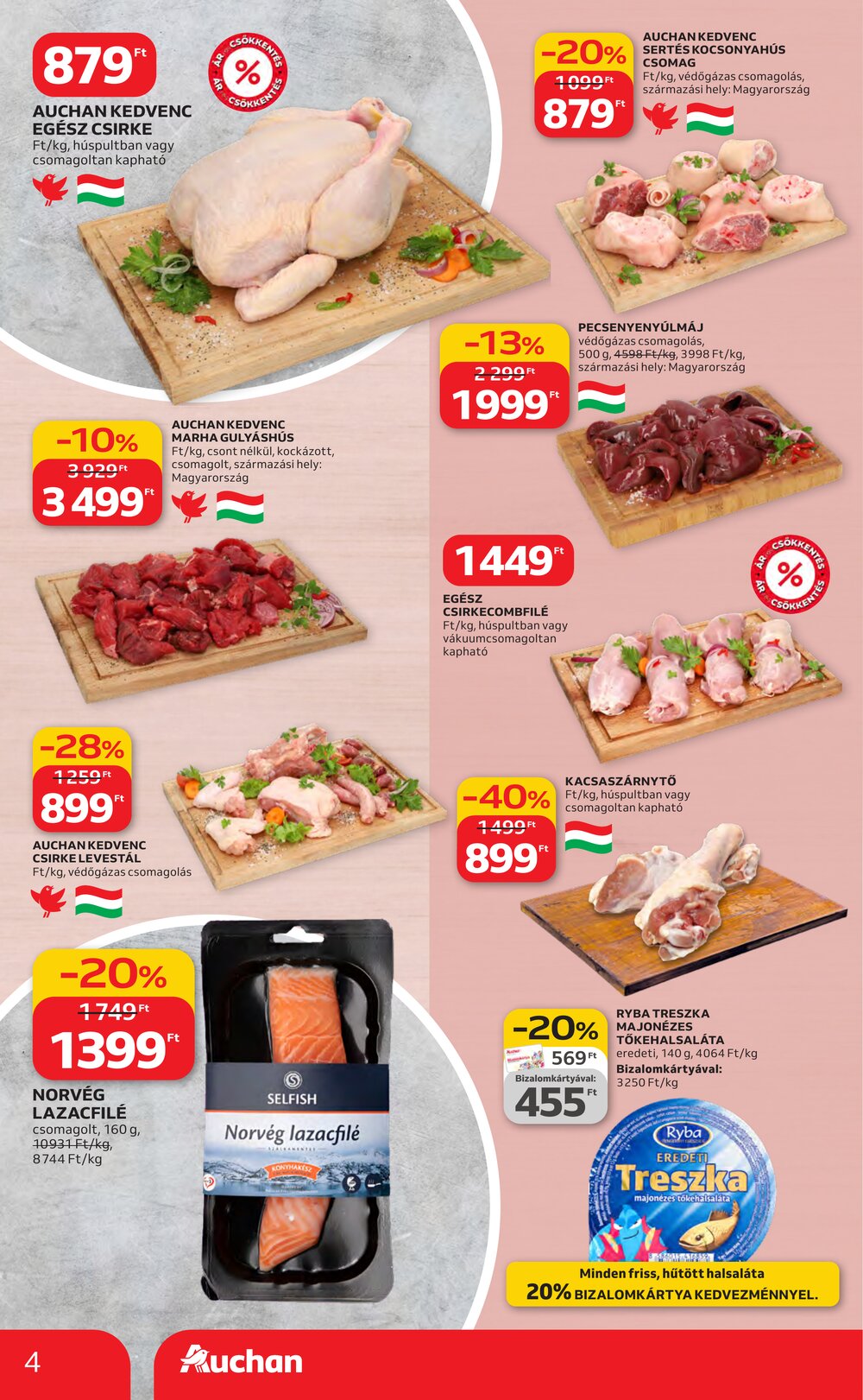 Auchan akciós újság 2026.02.26-tól - 4. oldal.