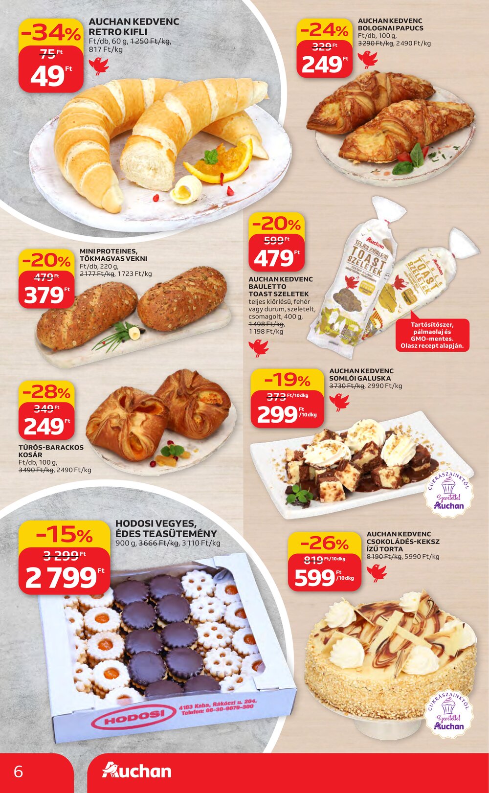 Auchan akciós újság 2026.02.26-tól - 6. oldal.