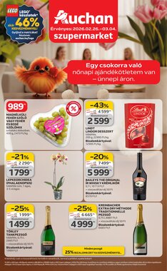 Auchan akciós újság 2026.02.26-tól
