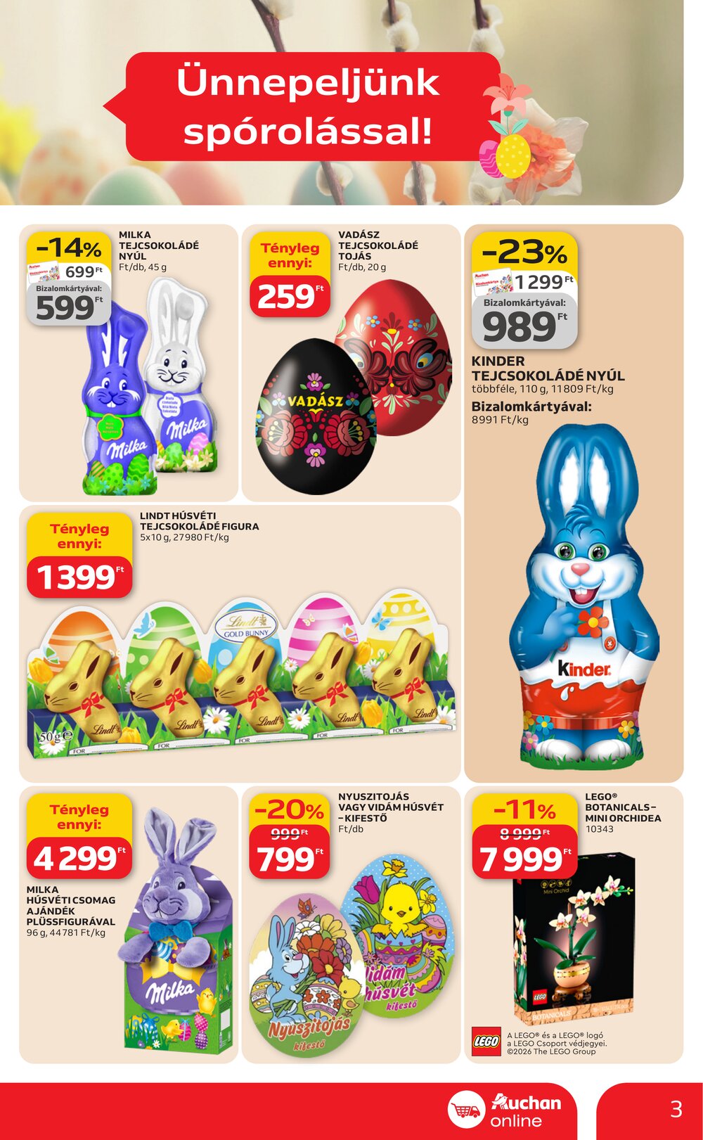 Auchan akciós újság 2026.02.26-tól - 3. oldal.