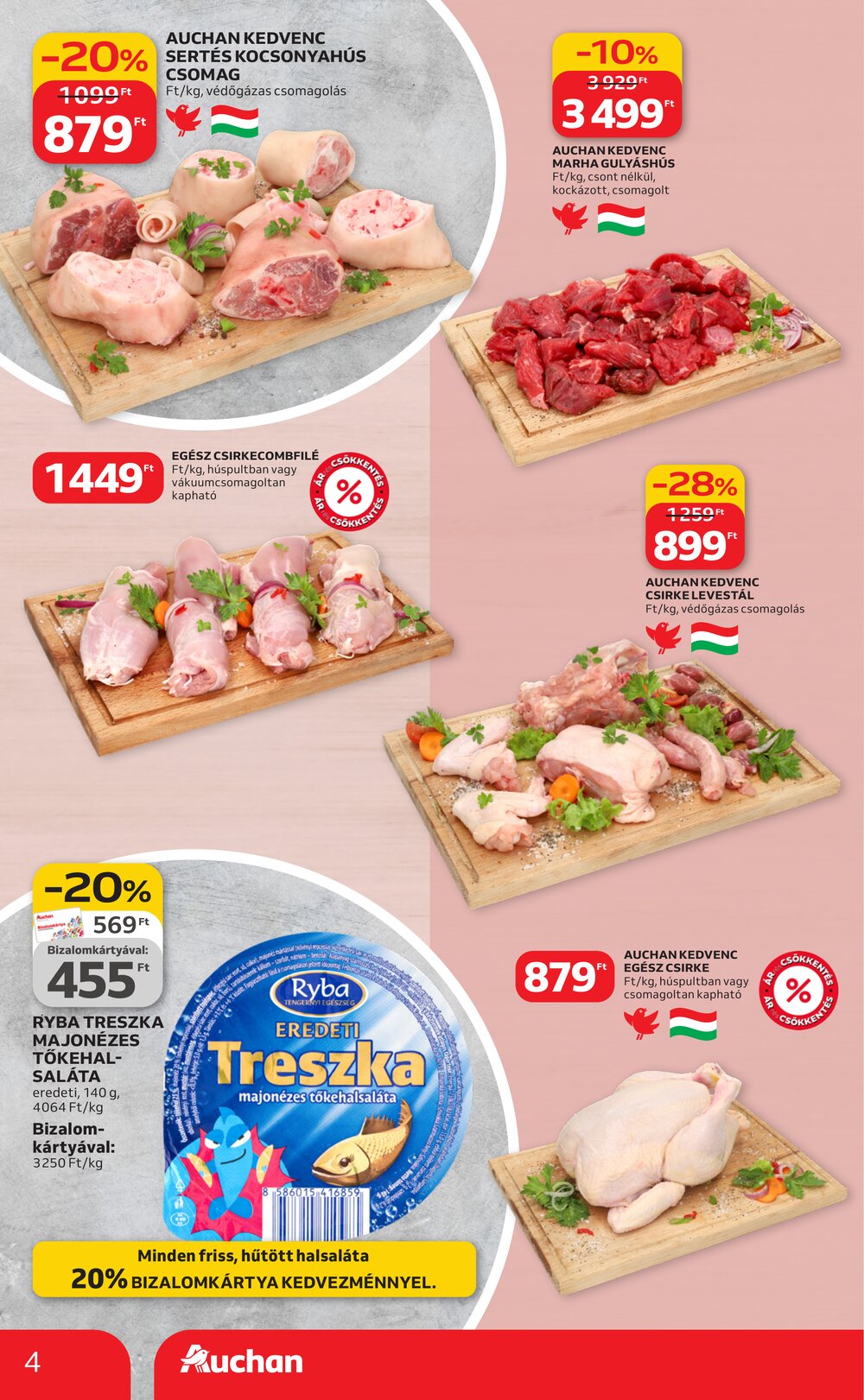 Auchan akciós újság 2026.02.26-tól - 4. oldal.