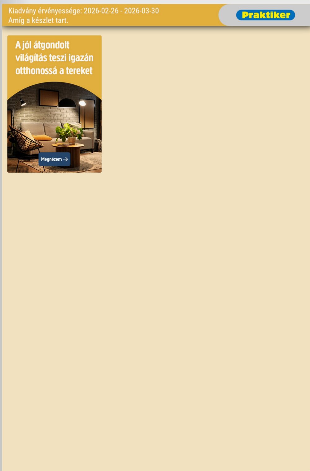 Praktiker akciós újság 2026.02.26-tól - 10. oldal.