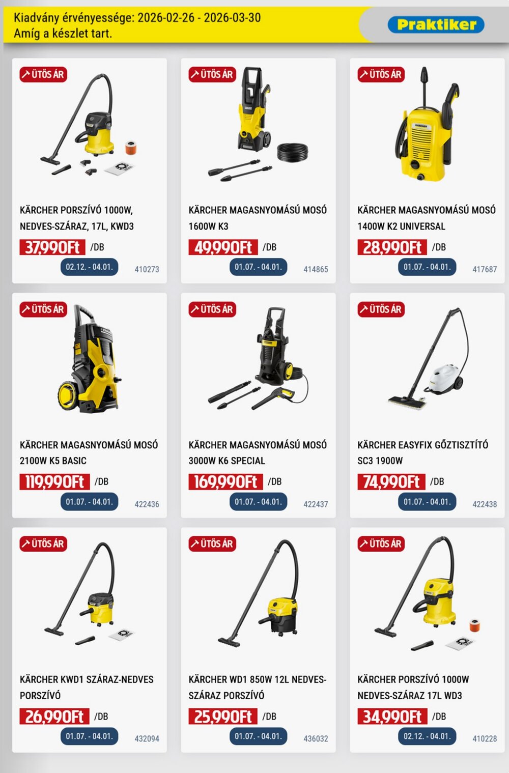 Praktiker akciós újság 2026.02.26-tól - 12. oldal.