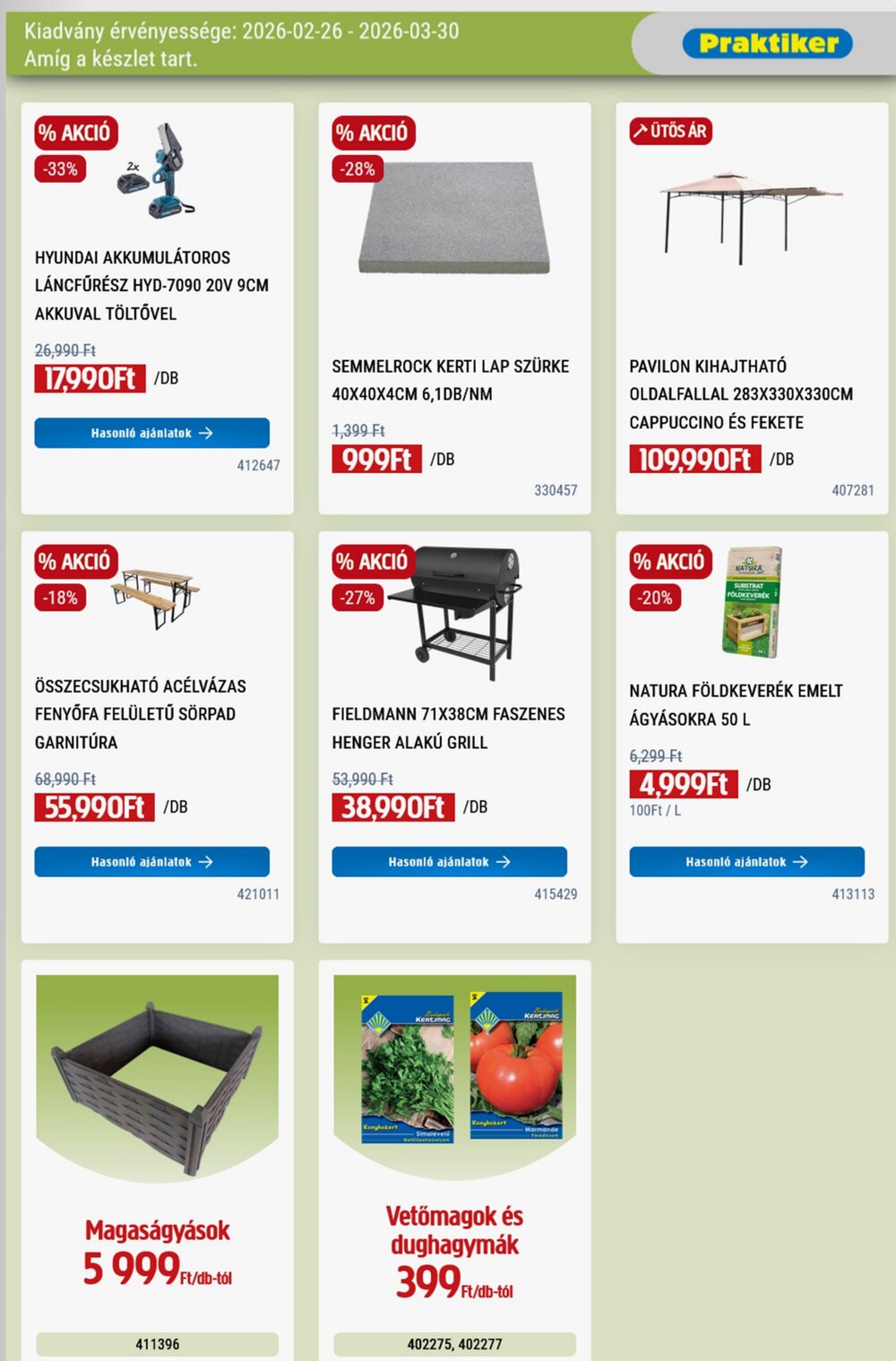 Praktiker akciós újság 2026.02.26-tól - 14. oldal.