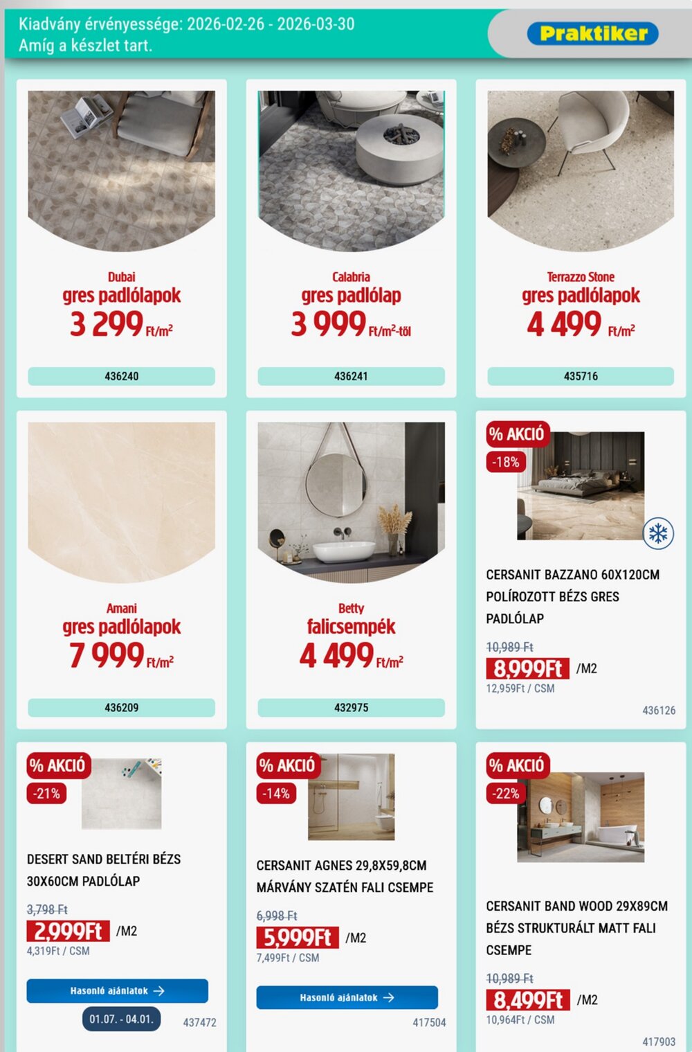 Praktiker akciós újság 2026.02.26-tól - 18. oldal.