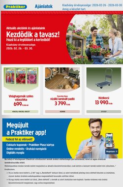 Praktiker akciós újság 2026.02.26-tól