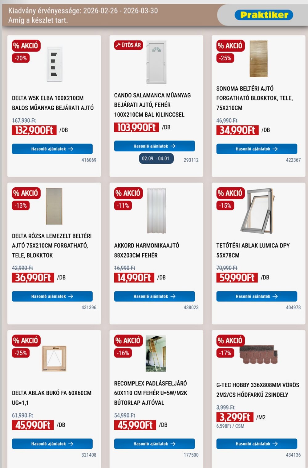 Praktiker akciós újság 2026.02.26-tól - 26. oldal.