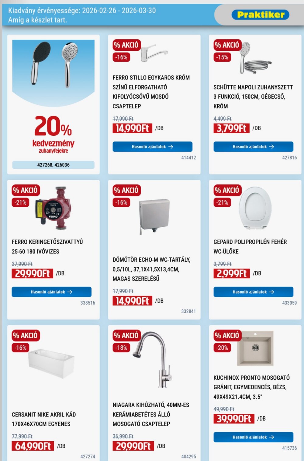Praktiker akciós újság 2026.02.26-tól - 5. oldal.