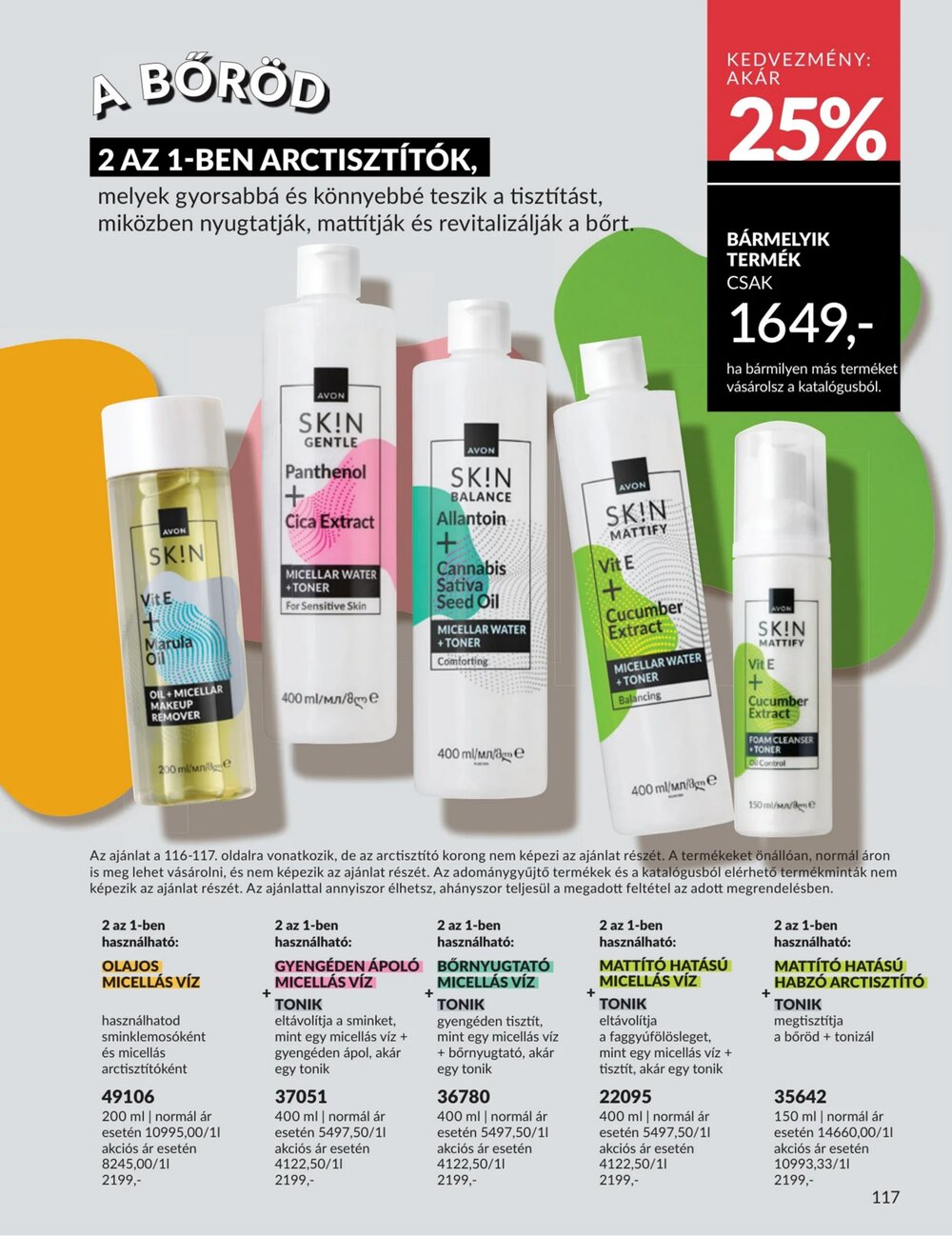 Avon akciós újság 2026.03.01-től - 117. oldal.