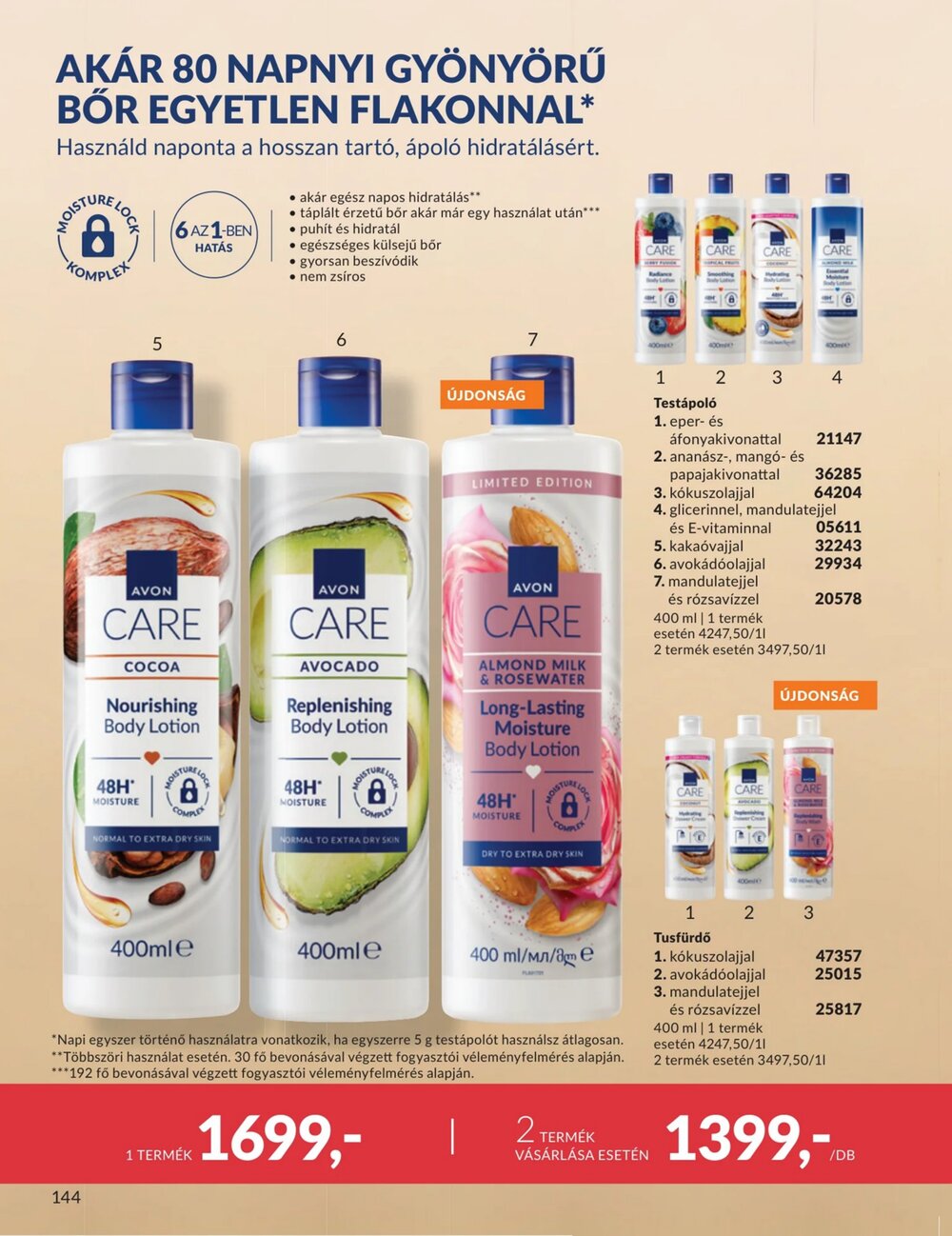 Avon akciós újság 2026.03.01-től - 144. oldal.
