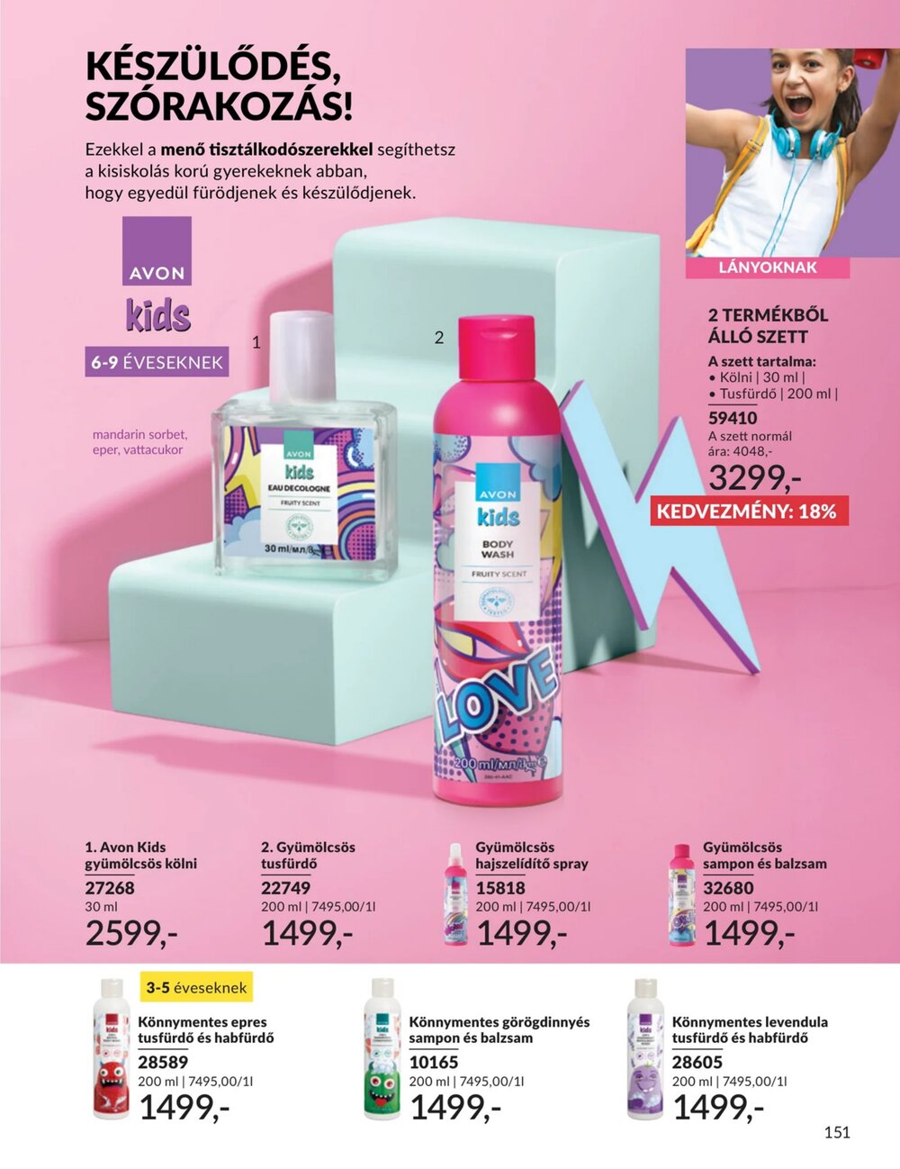 Avon akciós újság 2026.03.01-től - 151. oldal.