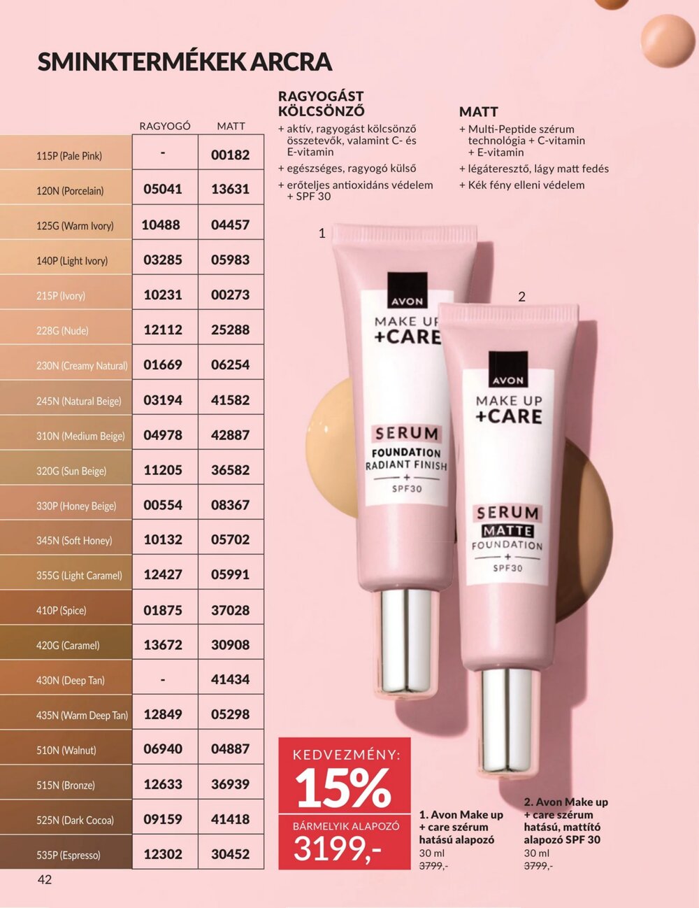 Avon akciós újság 2026.03.01-től - 42. oldal.