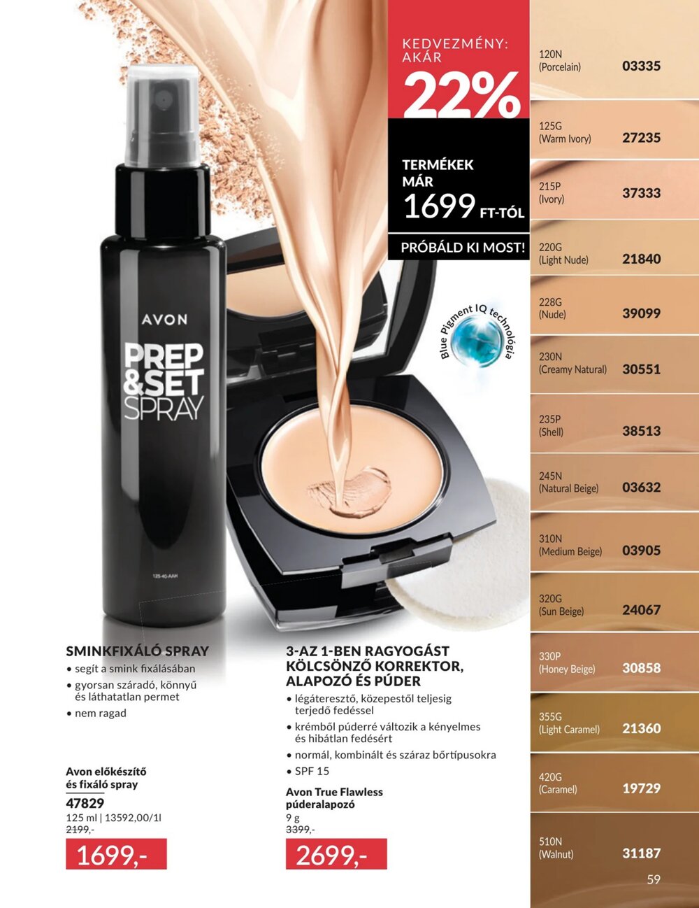 Avon akciós újság 2026.03.01-től - 59. oldal.