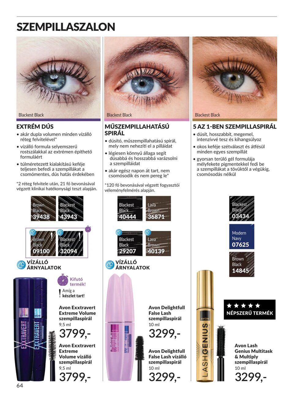 Avon akciós újság 2026.03.01-től - 64. oldal.