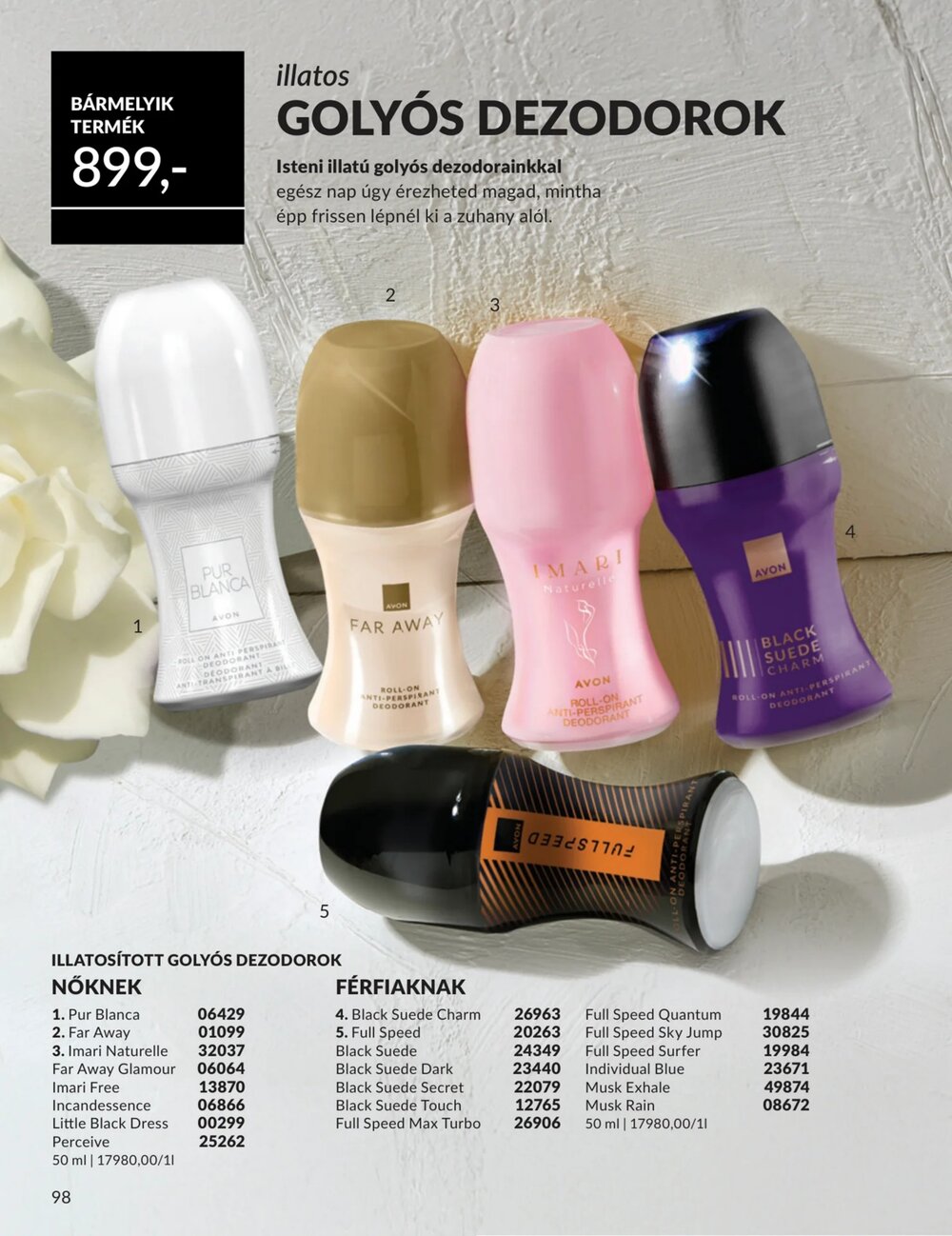 Avon akciós újság 2026.03.01-től - 98. oldal.
