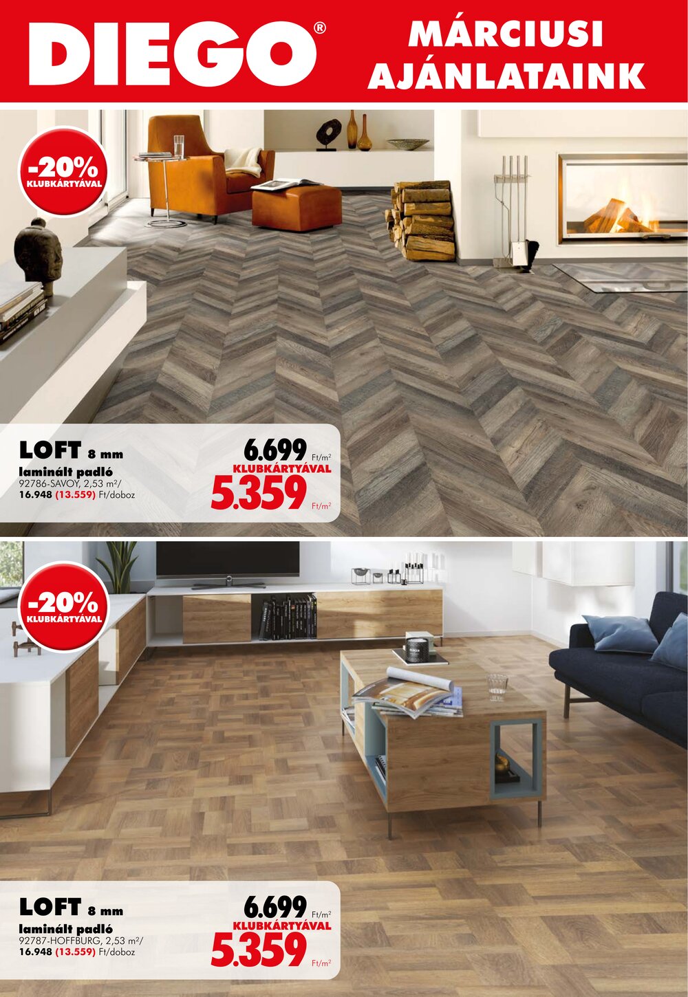 Diego akciós újság 2026.03.01-től - 1. oldal.