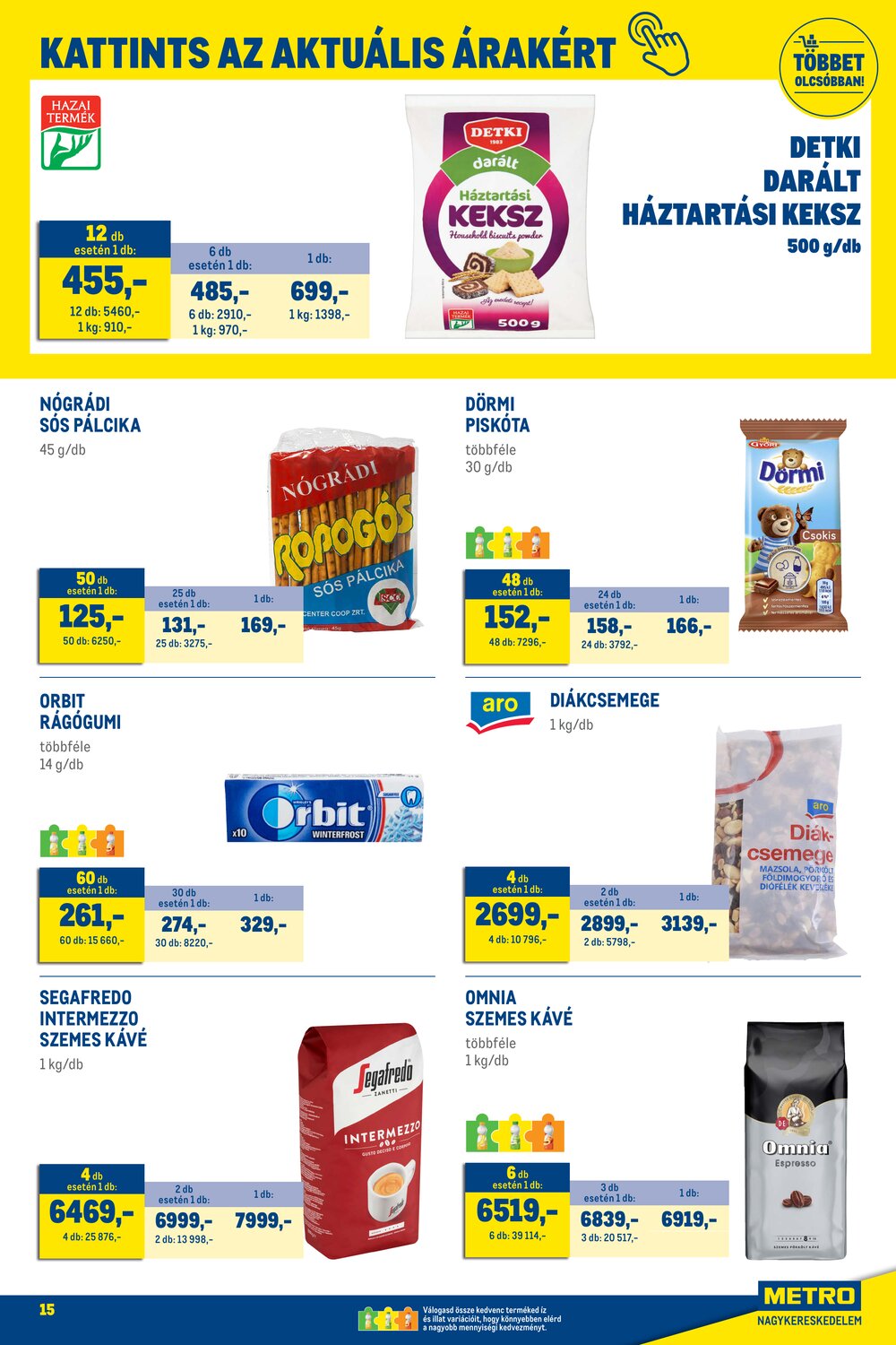METRO akciós újság 2026.03.01-től - 15. oldal.