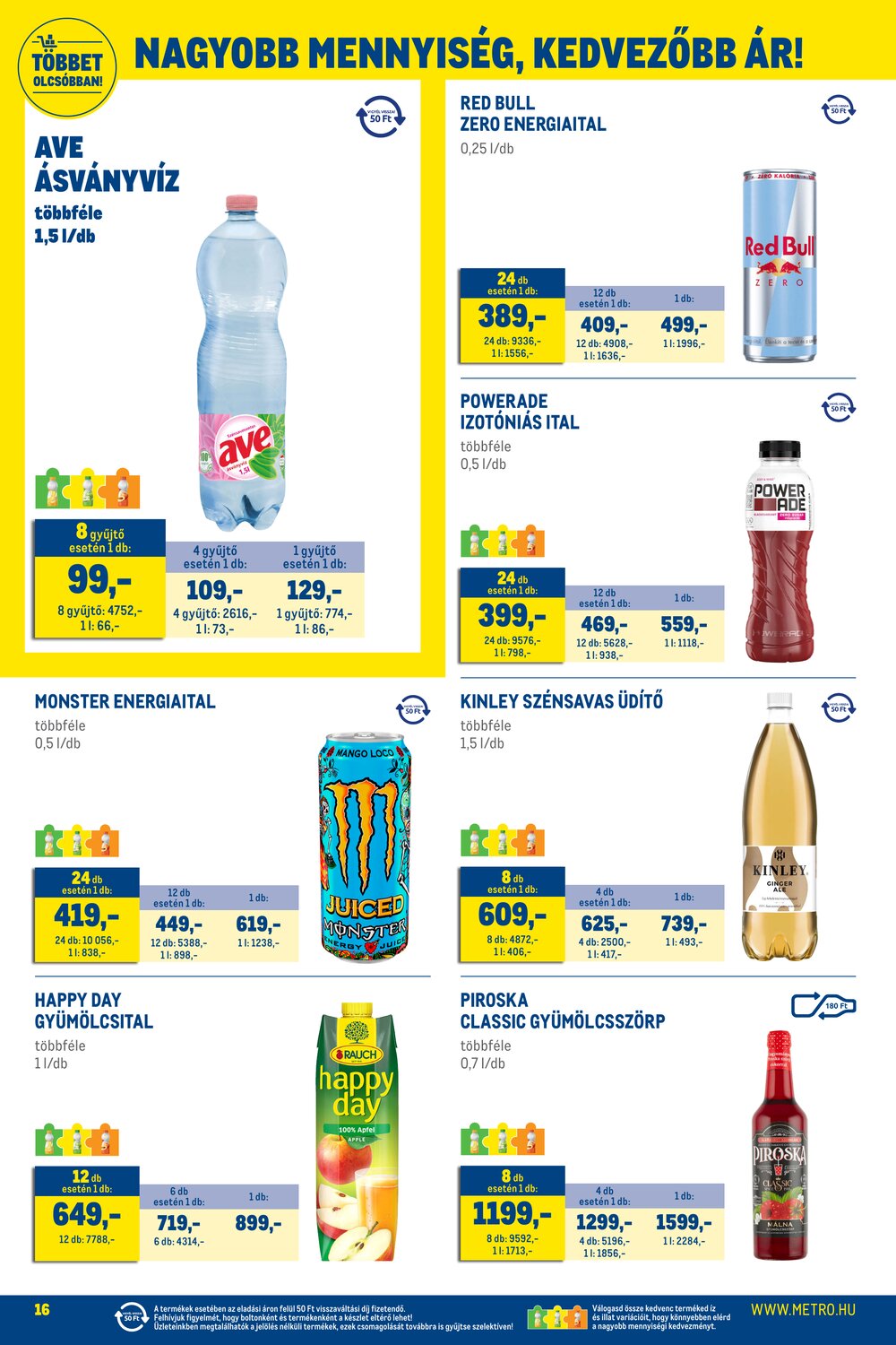 METRO akciós újság 2026.03.01-től - 16. oldal.