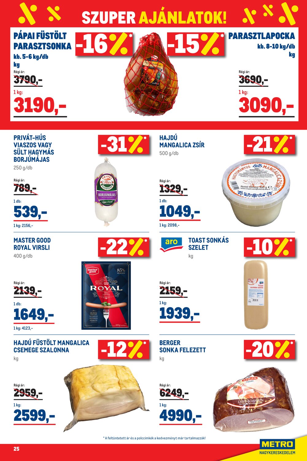 METRO akciós újság 2026.03.01-től - 25. oldal.