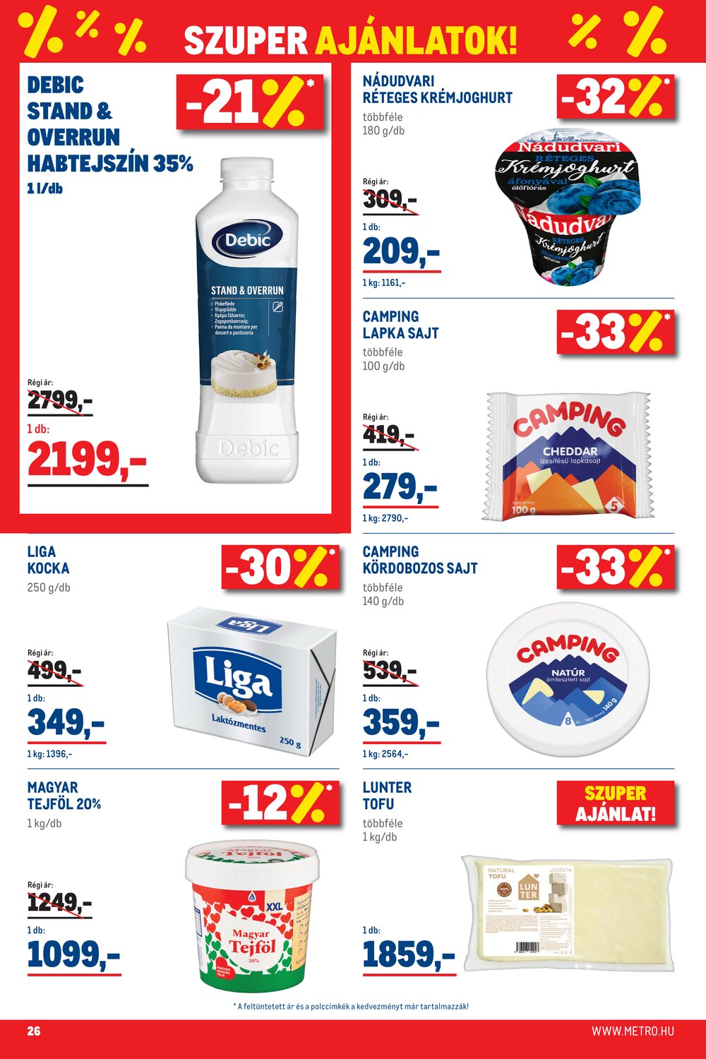 METRO akciós újság 2026.03.01-től - 26. oldal.