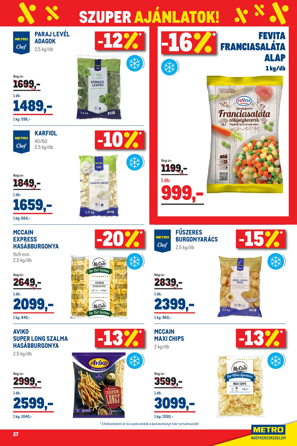 METRO akciós újság 2026.03.01-től - 27. oldal.