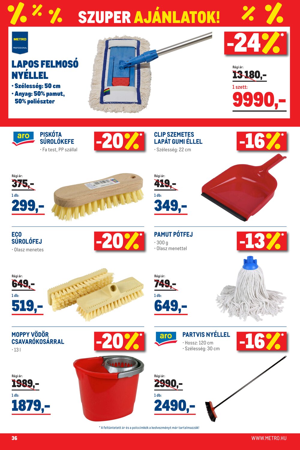 METRO akciós újság 2026.03.01-től - 36. oldal.