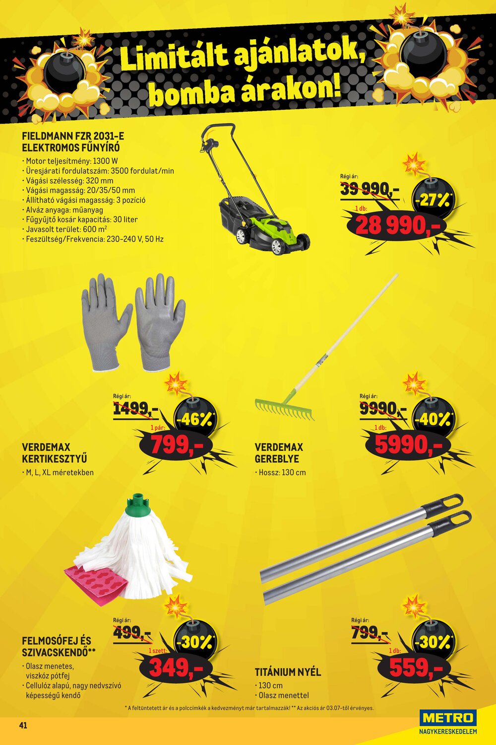 METRO akciós újság 2026.03.01-től - 41. oldal.