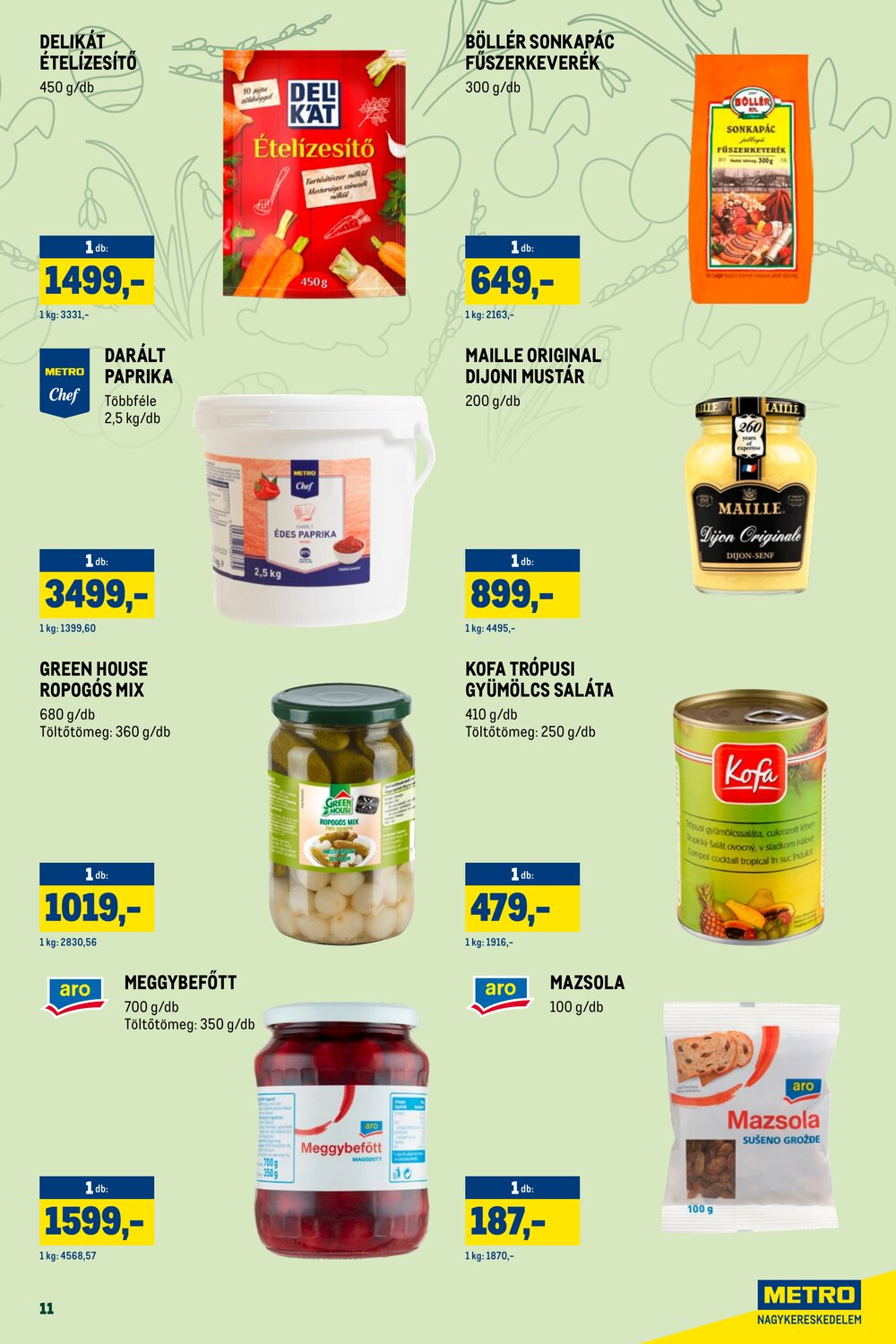 METRO akciós újság 2026.03.01-től - 11. oldal.