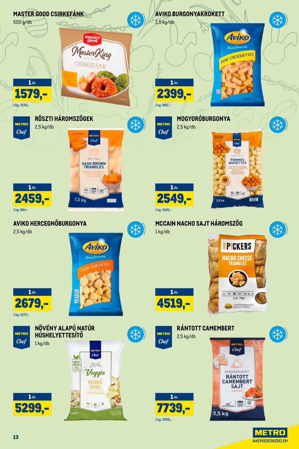 METRO akciós újság 2026.03.01-től - 13. oldal.