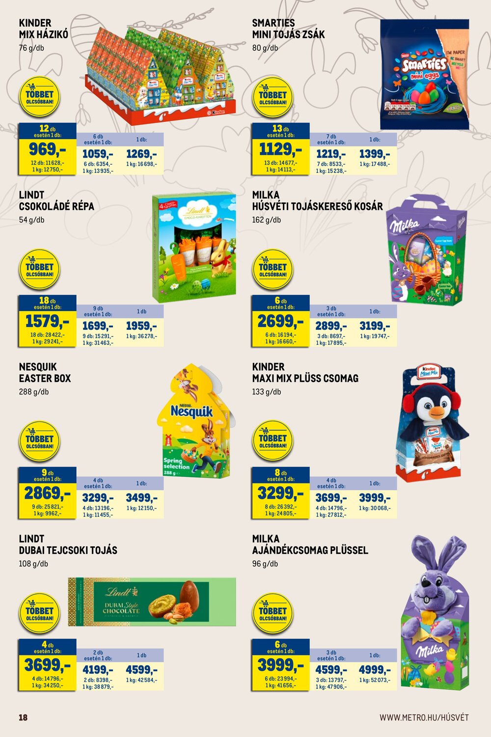 METRO akciós újság 2026.03.01-től - 18. oldal.