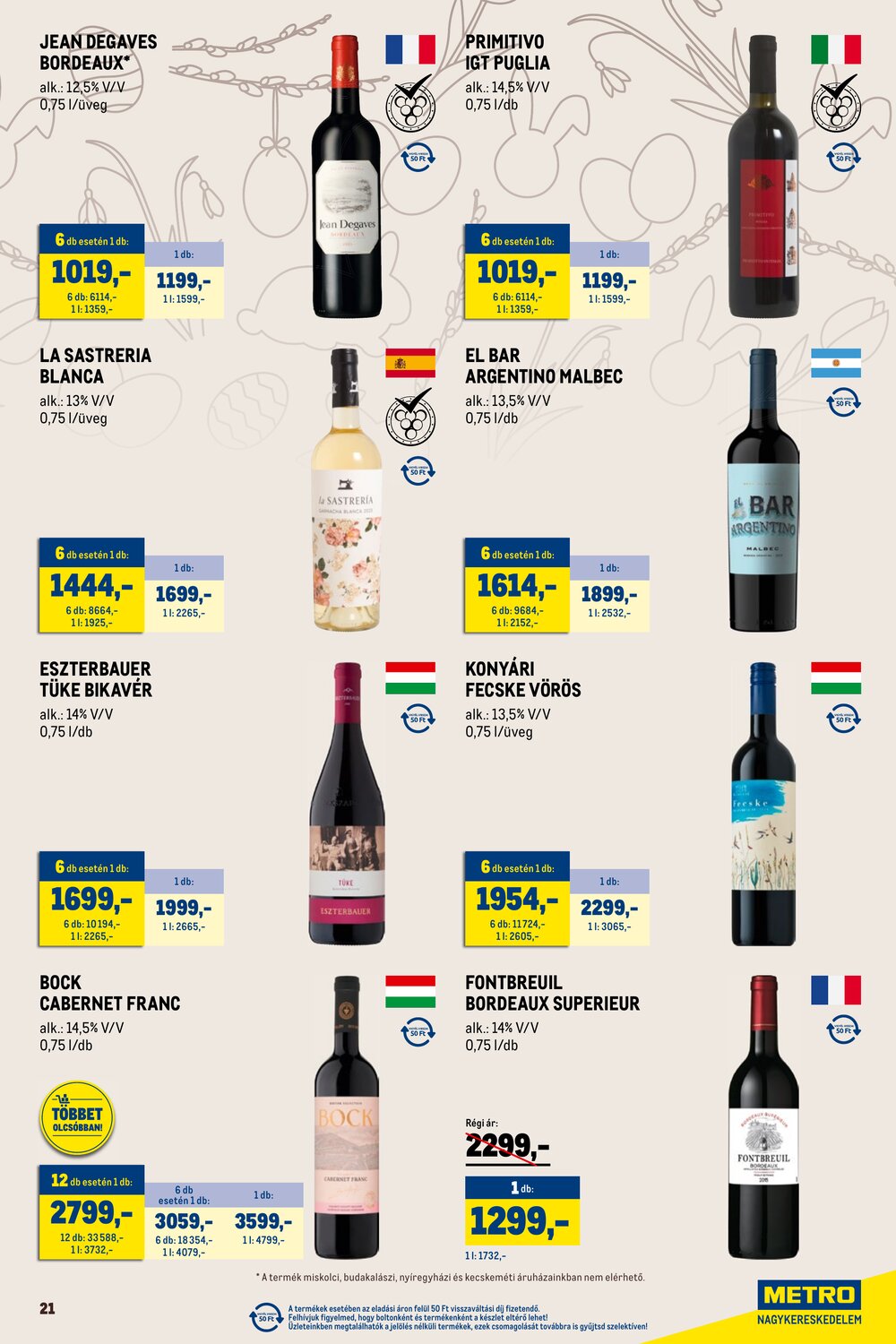 METRO akciós újság 2026.03.01-től - 21. oldal.