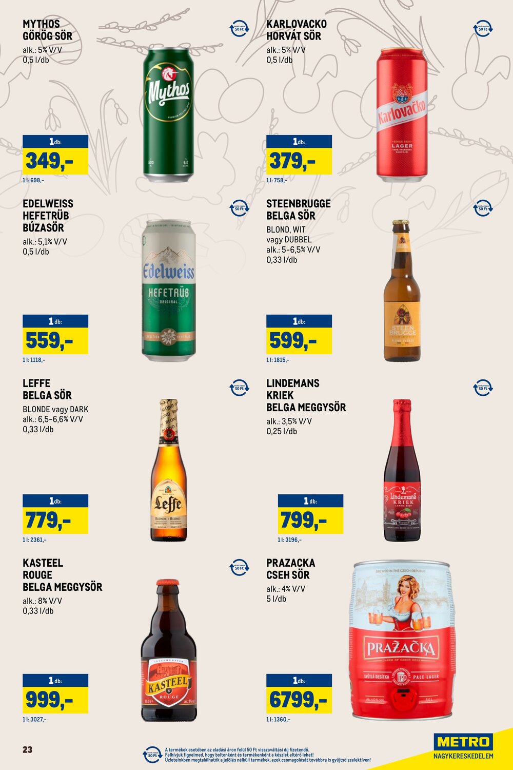 METRO akciós újság 2026.03.01-től - 23. oldal.
