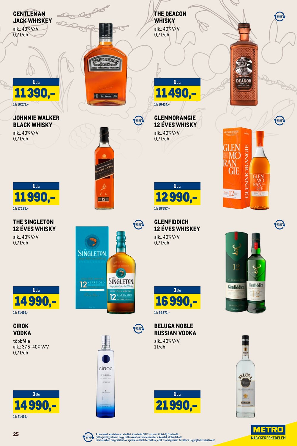 METRO akciós újság 2026.03.01-től - 25. oldal.