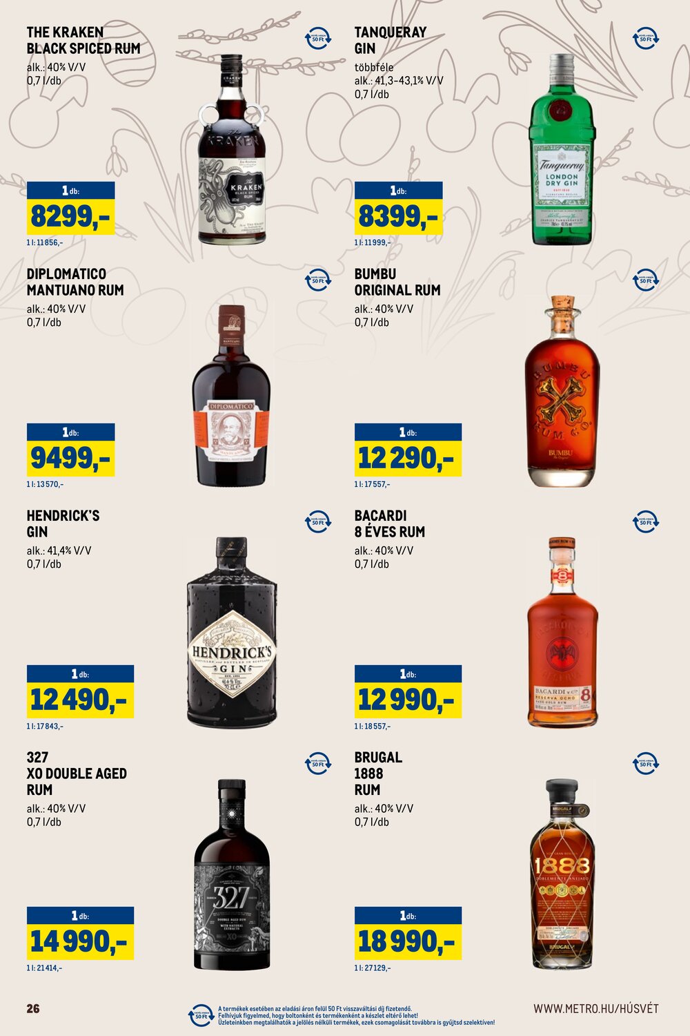 METRO akciós újság 2026.03.01-től - 26. oldal.