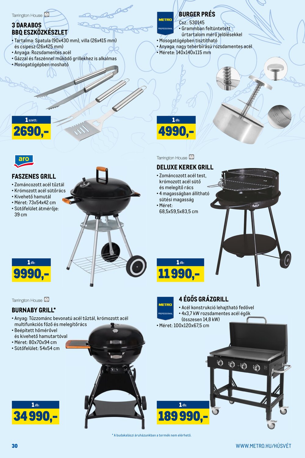METRO akciós újság 2026.03.01-től - 30. oldal.