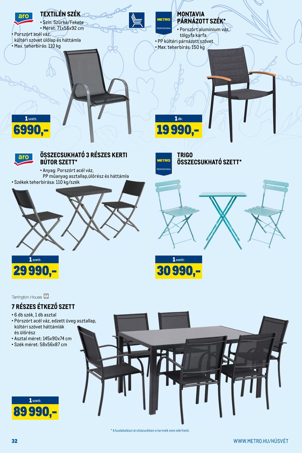 METRO akciós újság 2026.03.01-től - 32. oldal.