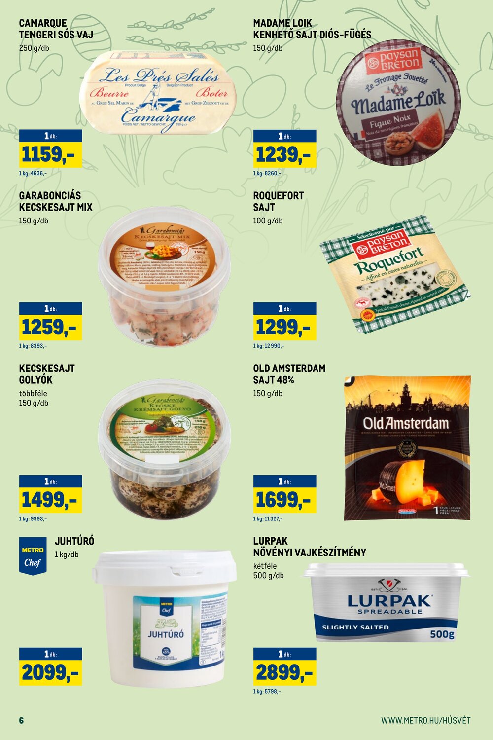 METRO akciós újság 2026.03.01-től - 6. oldal.