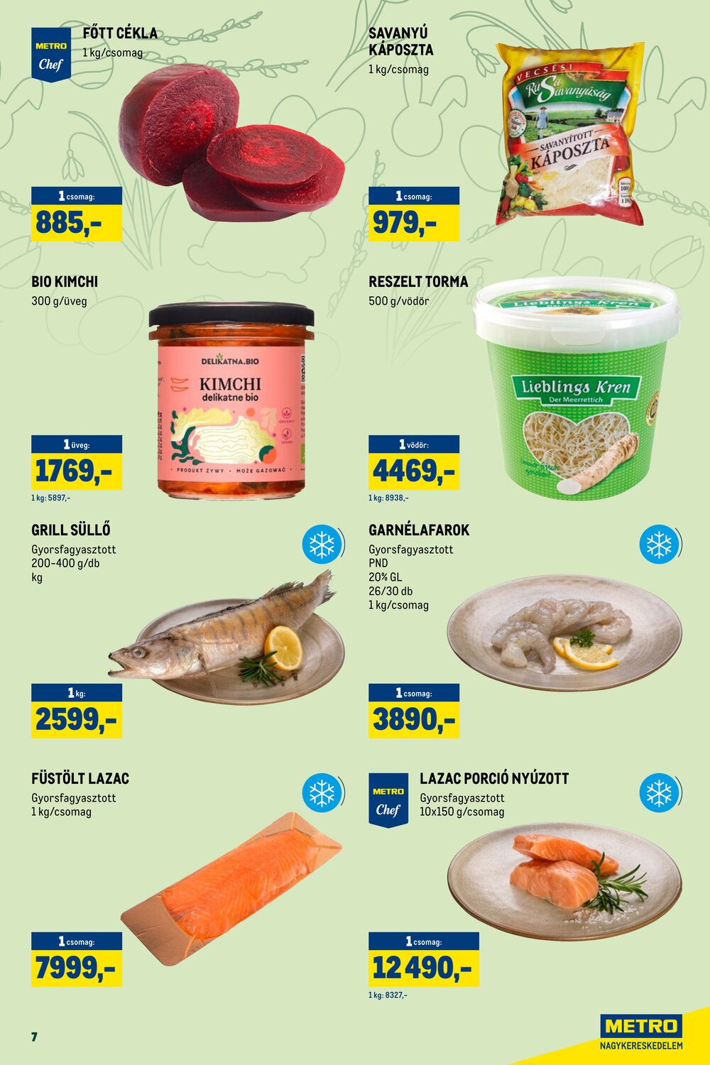 METRO akciós újság 2026.03.01-től - 7. oldal.