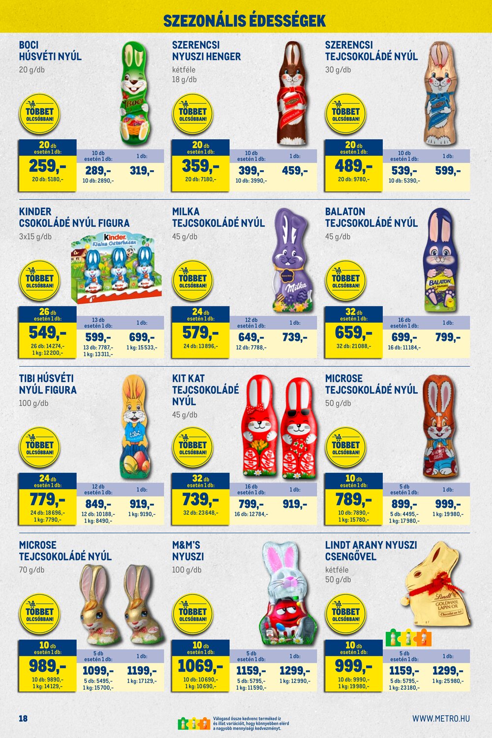 METRO akciós újság 2026.03.01-től - 18. oldal.