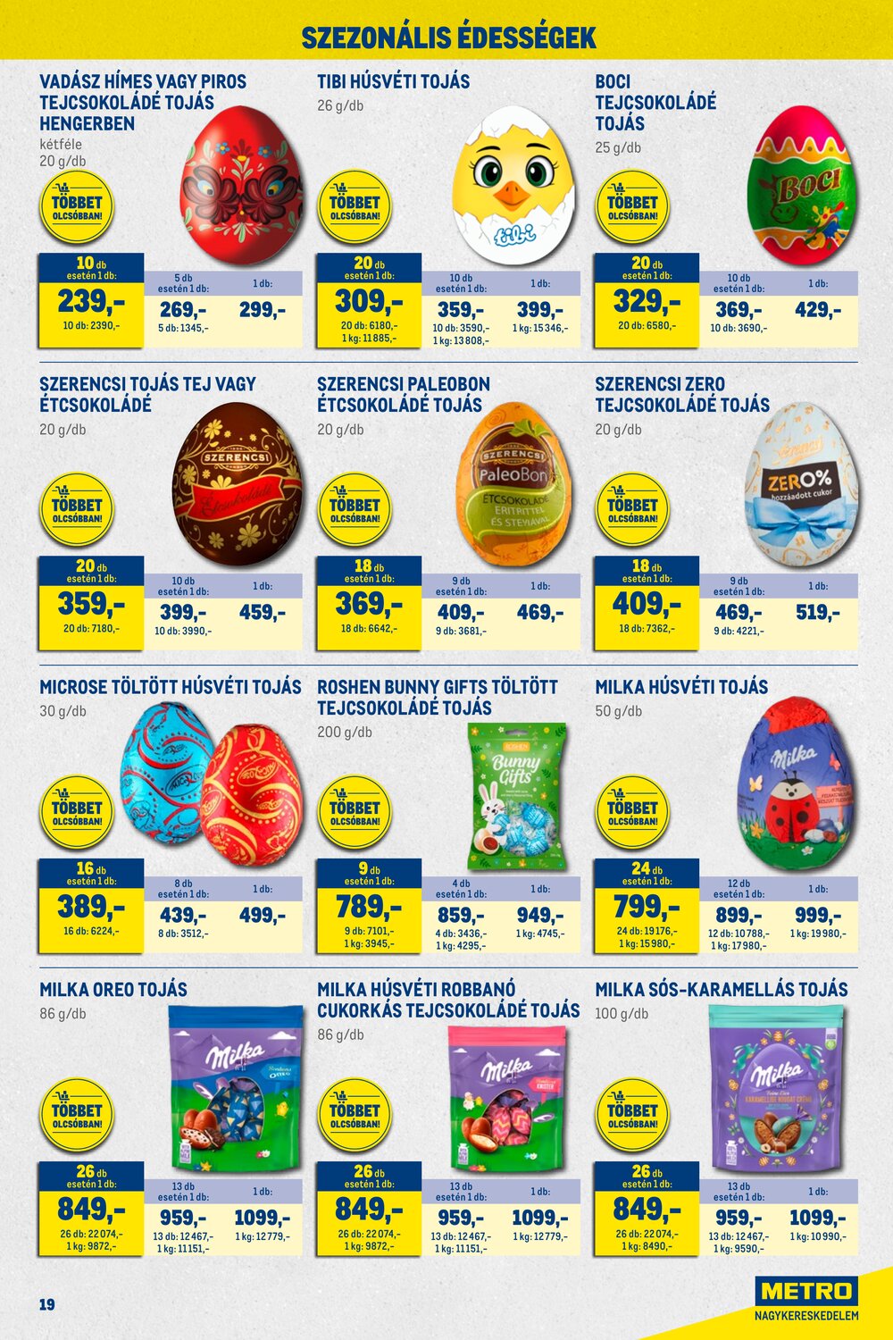 METRO akciós újság 2026.03.01-től - 19. oldal.