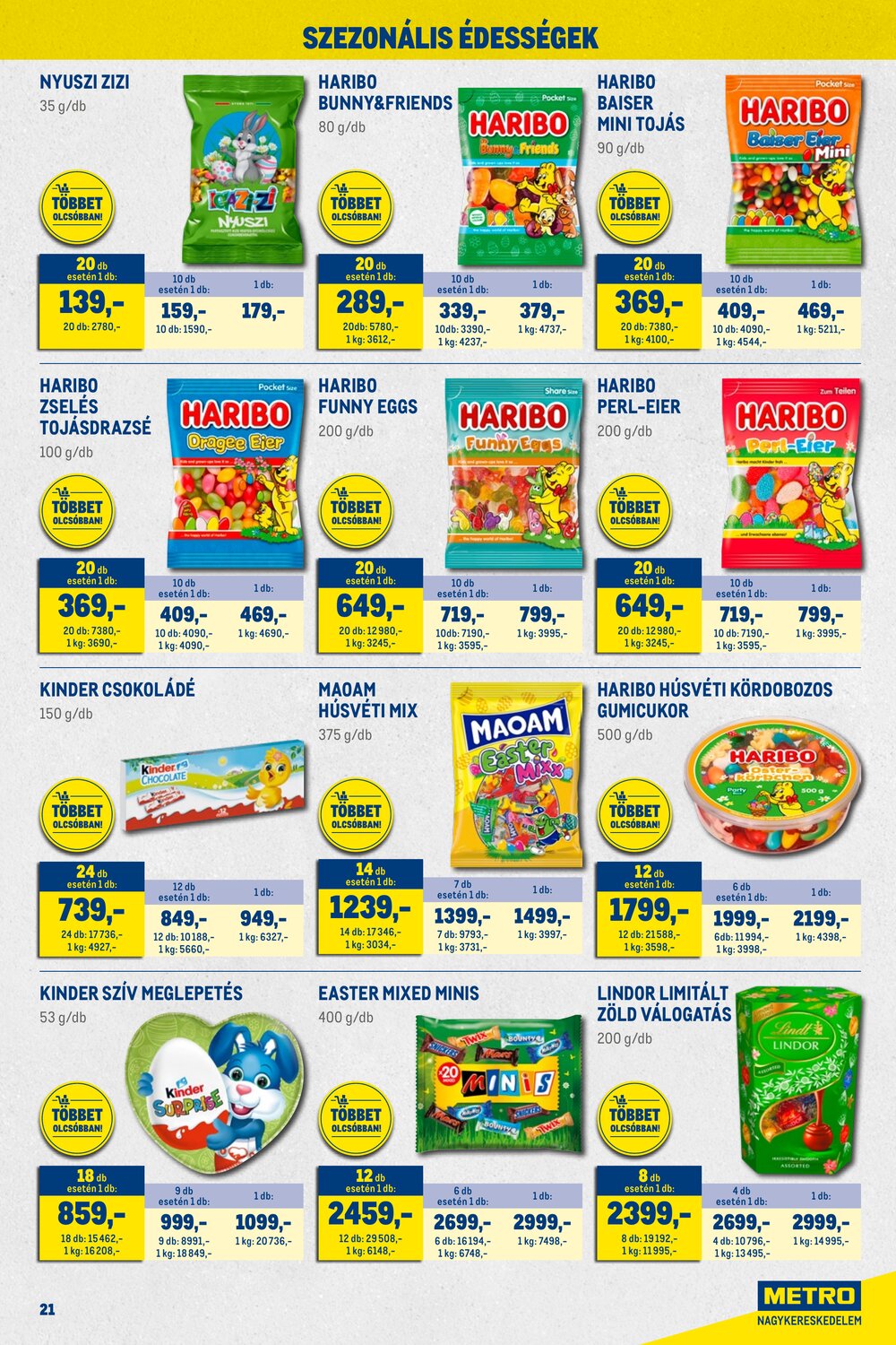 METRO akciós újság 2026.03.01-től - 21. oldal.