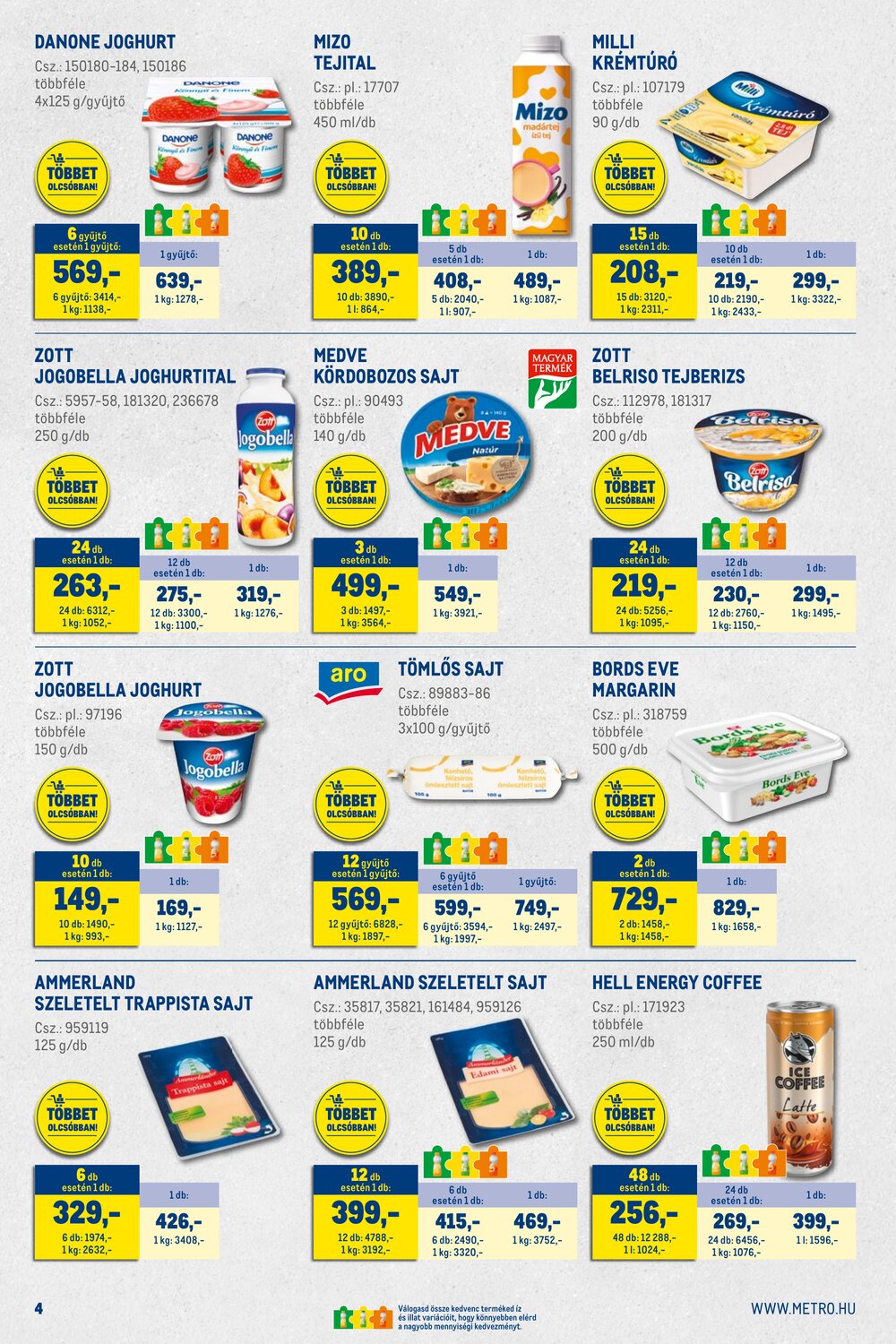 METRO akciós újság 2026.03.01-től - 4. oldal.