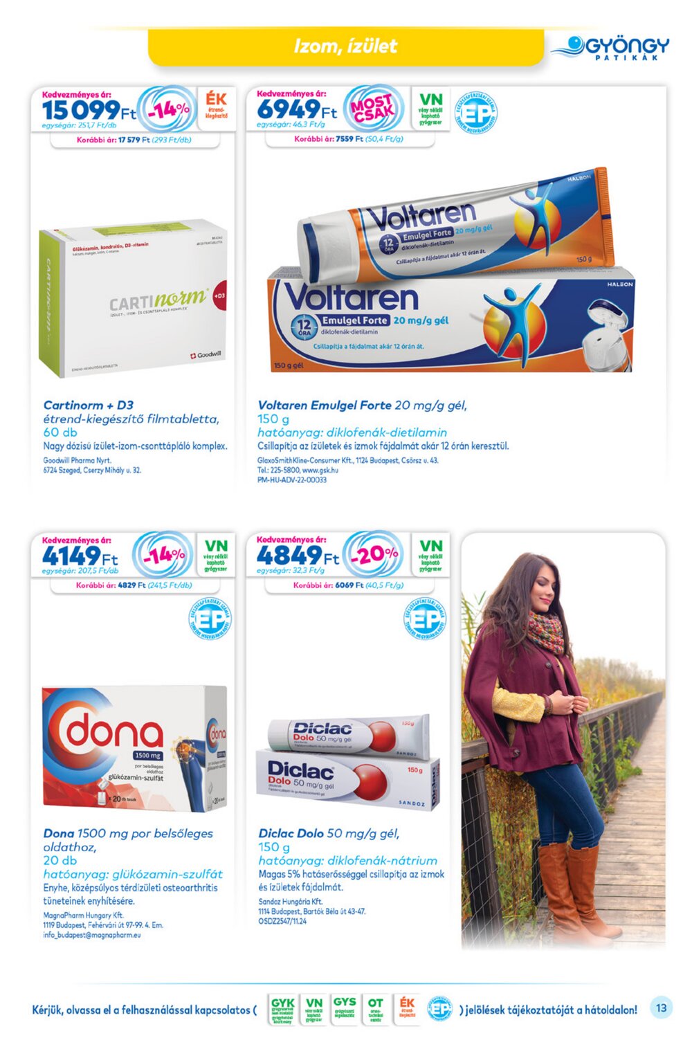 Gyöngy Patikák akciós újság 2026.03.01-től - 13. oldal.