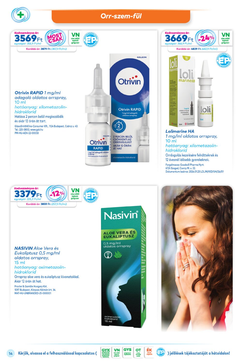 Gyöngy Patikák akciós újság 2026.03.01-től - 14. oldal.