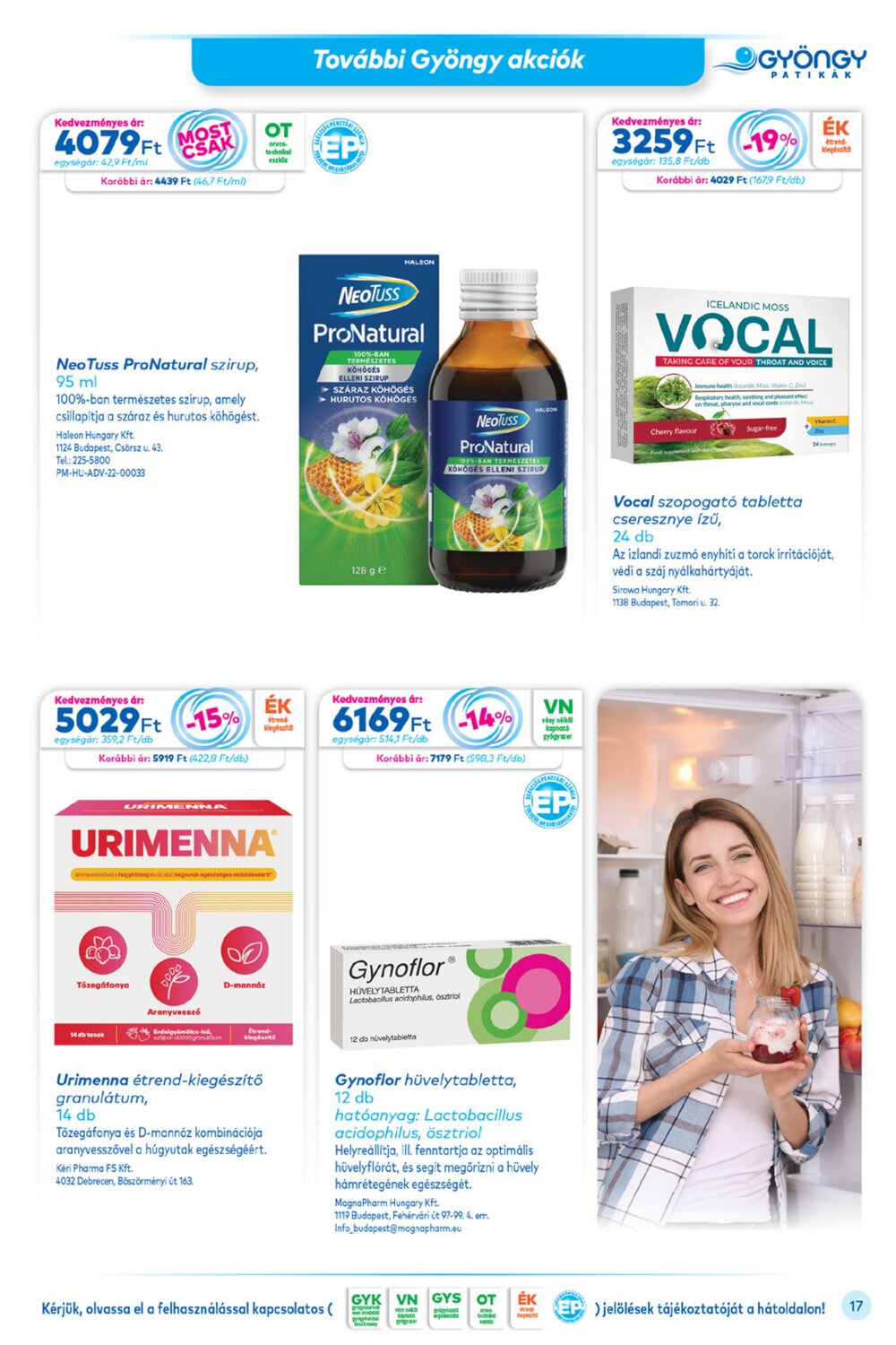 Gyöngy Patikák akciós újság 2026.03.01-től - 17. oldal.