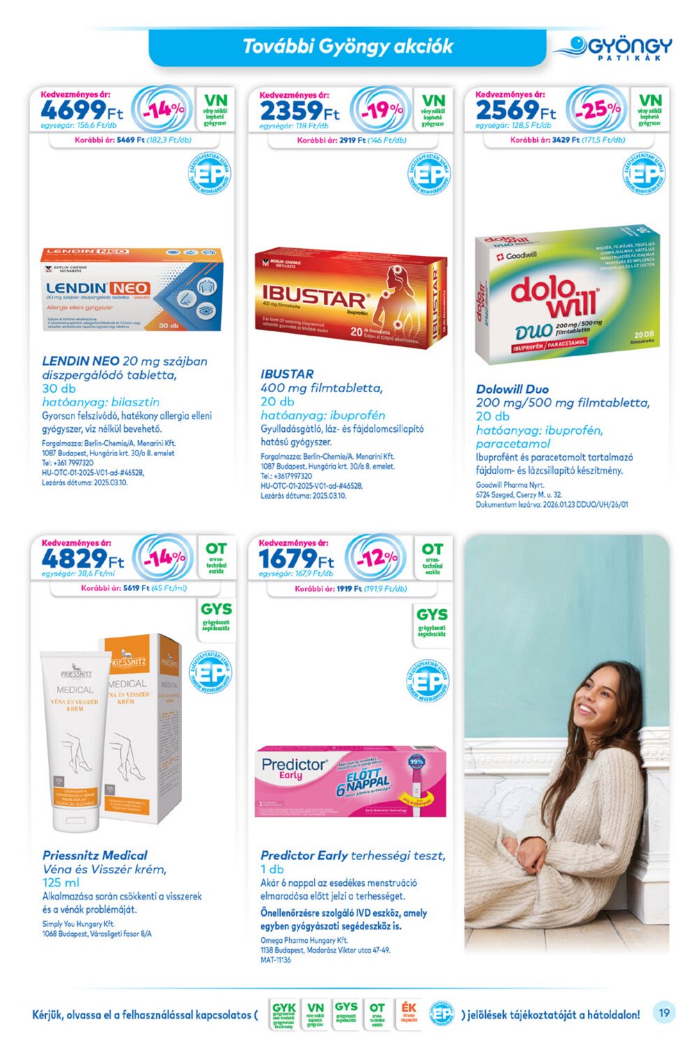 Gyöngy Patikák akciós újság 2026.03.01-től - 19. oldal.