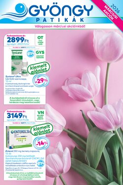 Gyöngy Patikák akciós újság 2026.03.01-től