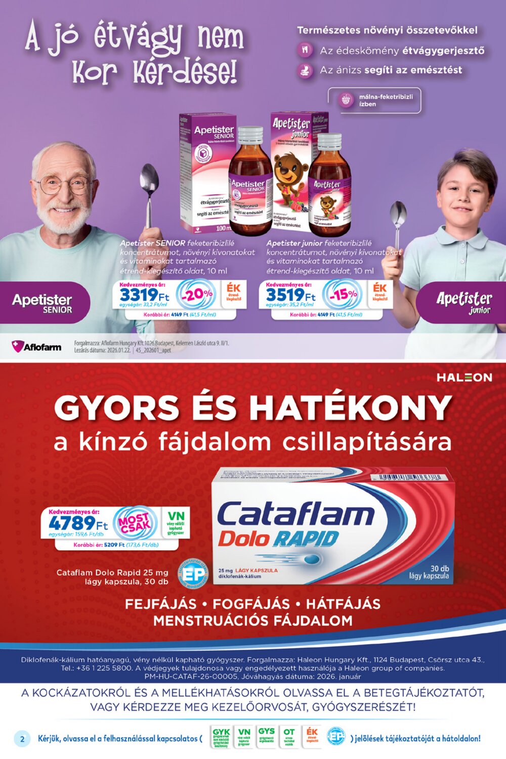 Gyöngy Patikák akciós újság 2026.03.01-től - 2. oldal.