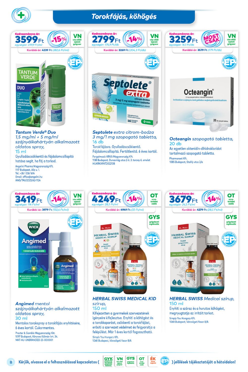 Gyöngy Patikák akciós újság 2026.03.01-től - 8. oldal.