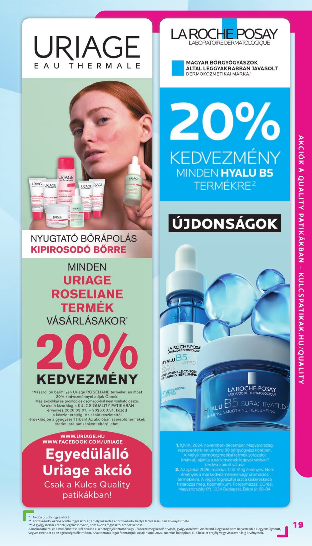 Kulcs Patika akciós újság 2026.03.01-től - 19. oldal.